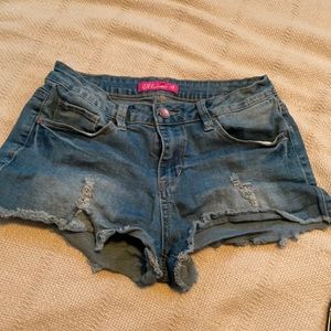 K’s more medium denim shorts